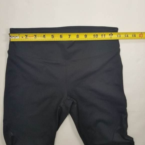 Fabletics Mesh Animal Print Leggings Sz S Black - Picture 5 of 8